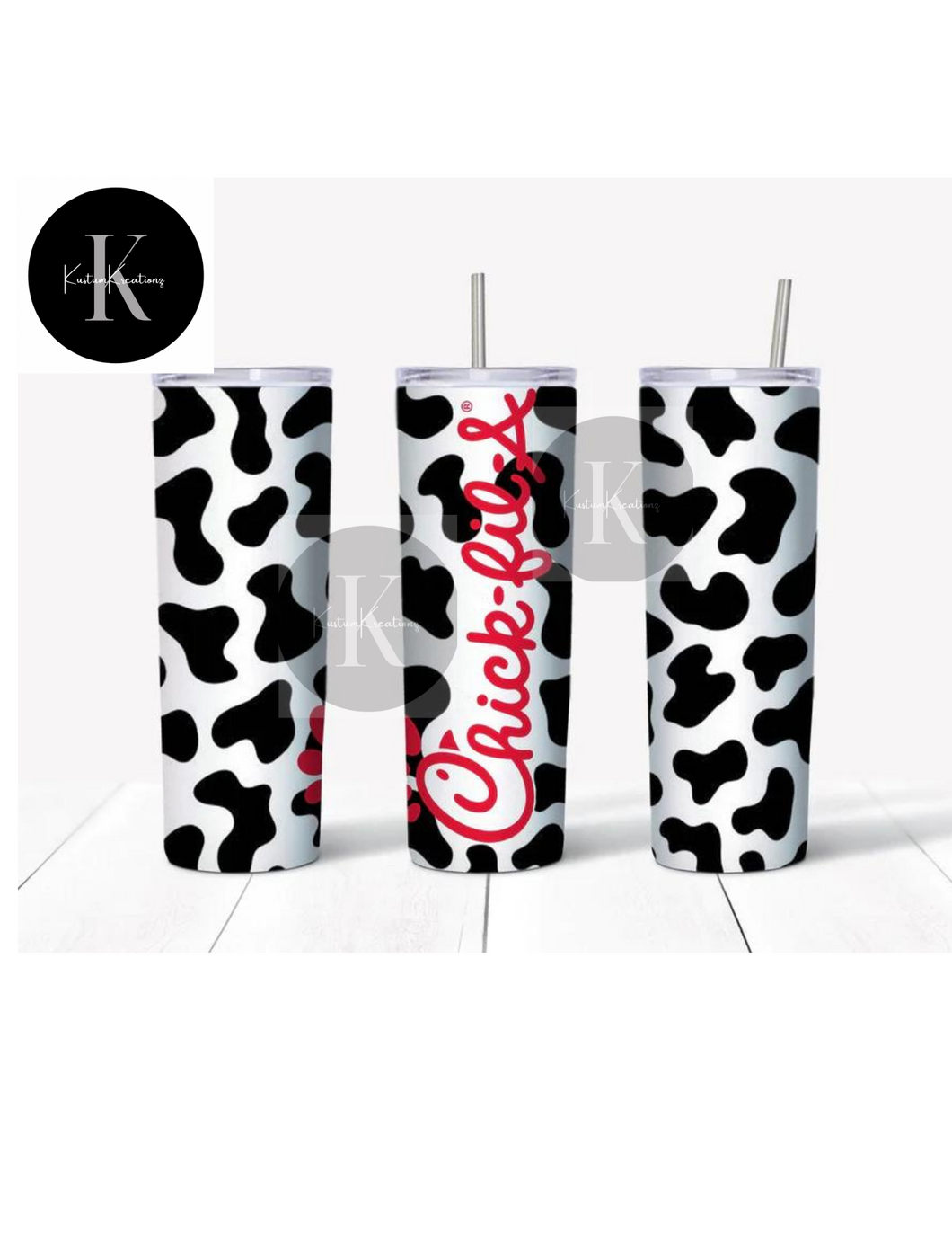 20 oz Chick-Fil-A Inspired Tumbler